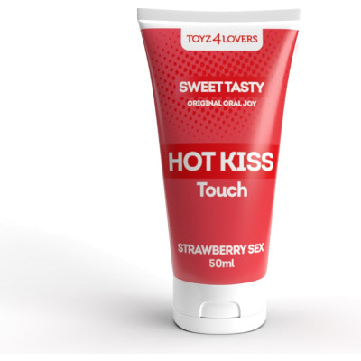 Lube4Lovers Hot Kiss Touch Strawberry - gel stimolante 50ml