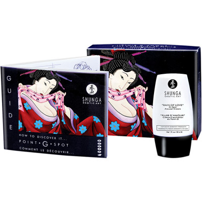 Shunga Pioggia d'amore - crema stimolante punto G 30ml