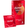 Preservativi sottili extra large Supersottile XL 6 pezzi Durex