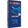 Control 2in1 Nature: preservativi classici con lubrificante Control Pleasure