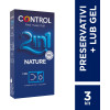 Control 2in1 Nature: preservativi classici con lubrificante Control Pleasure