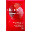 Preservativi sottili supersottile Regular 18 pezzi Durex