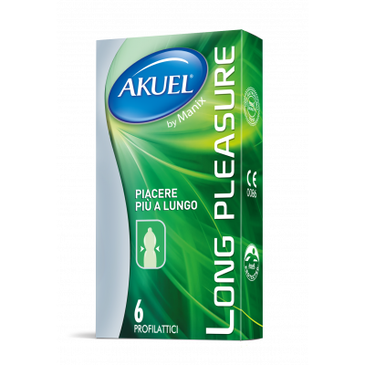 Akuel Long Pleasure – 6 pezzi scadenza 06/2022
