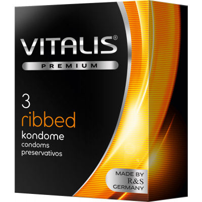 Preservativi stimolanti Ribbed Vitalis