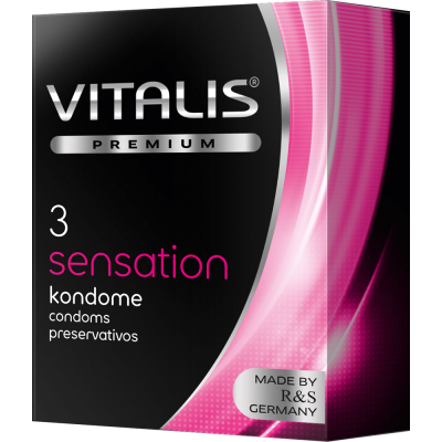 Profilattici Stimolanti Sensation Vitalis