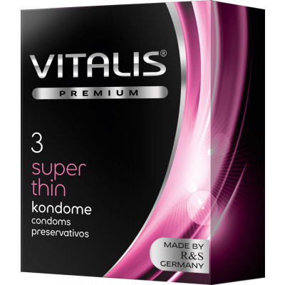 Preservativi sottili Super Thin Vitalis