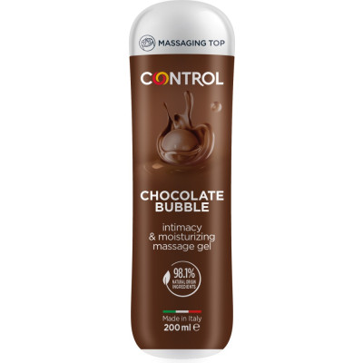 Gel da massaggio 3in1 Bubble Chocolate Control