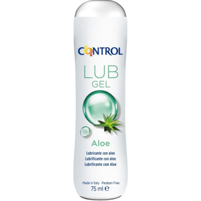 Gel lubrificante a base acquosa Control Lub Gel Aloe