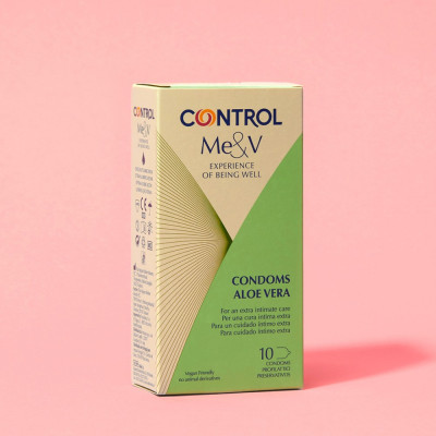 Control Aloe Vera 10 pezzi Preservativi extralubrificati