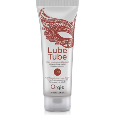 Lubrificante Lube Tube Hot 150 ml Orgie
