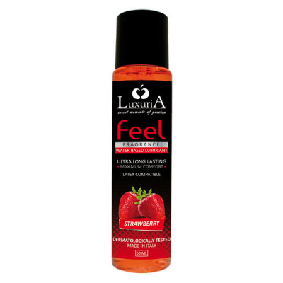 Luxuria Feel Fragrance Fragola - lubrificante alla fragola 60ml