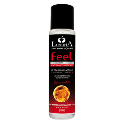 Luxuria Feel Hot Sensation - lubrificante effetto caldo 60mlLuxuria Feel Hot Sensation - lubrificante effetto caldo 60ml