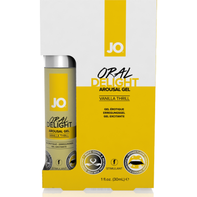 Gel per rapporti orali Oral Delight Vanilla Thrill System JO