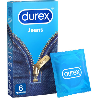 Durex Jeans - preservativi classici 6 pezzi