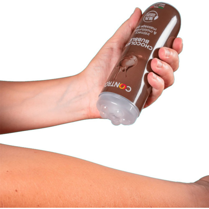 Gel da massaggio 3in1 Bubble Chocolate Control