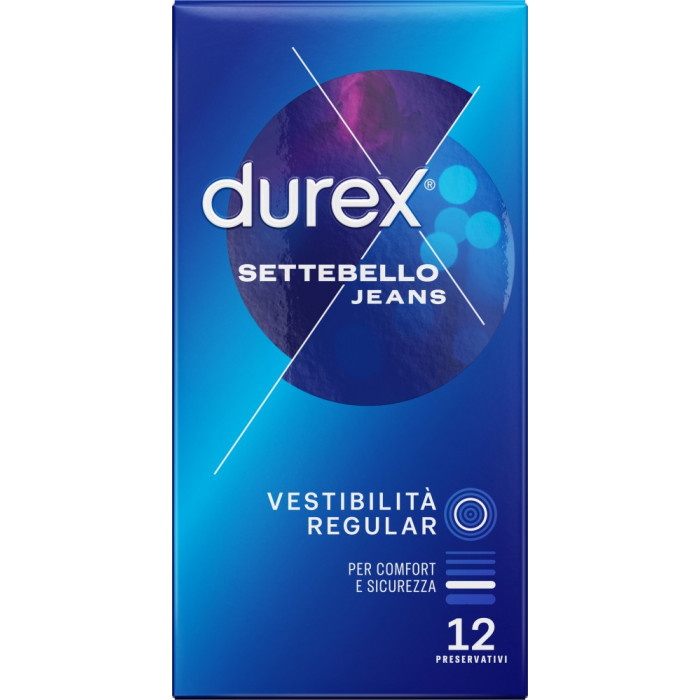 Durex Settebello Jeans - 12 pezzi 