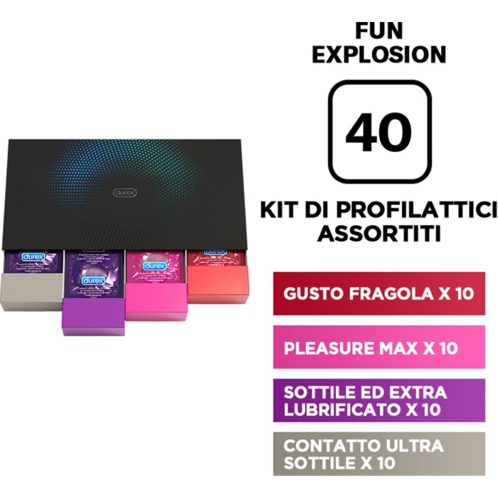 Preservativi misti Fun Explosion Durex