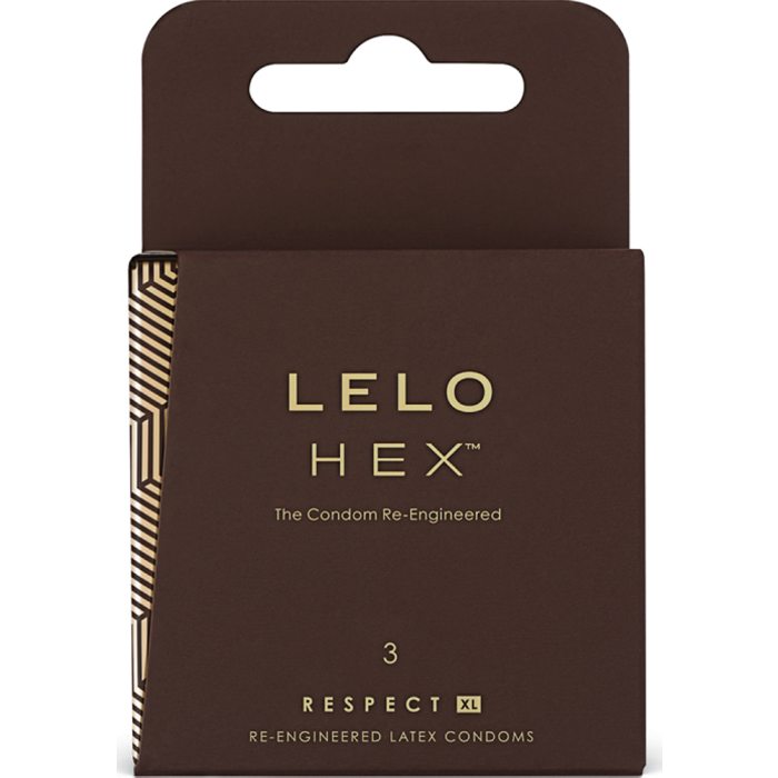 Preservativi innovativi extralarge Hex Respect XL Lelo