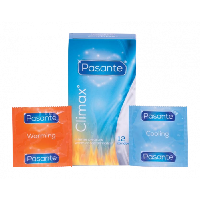 Preservativi effetto caldo/freddo Climax Pasante