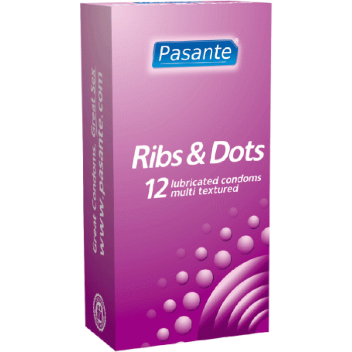 pasante ribs & dots