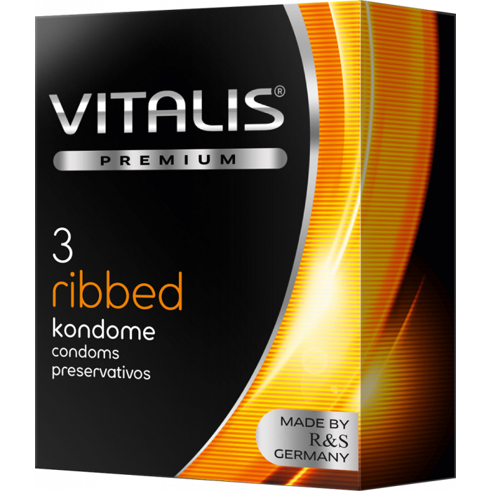 Preservativi stimolanti Ribbed Vitalis