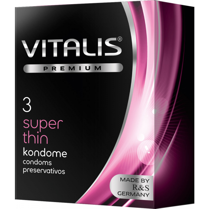 Preservativi sottili Super Thin Vitalis