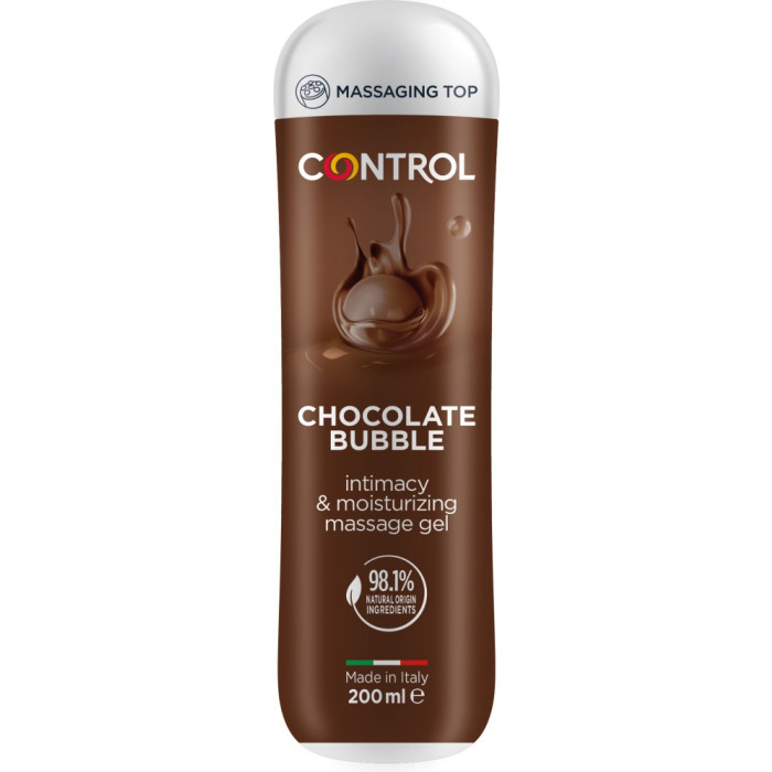 Gel da massaggio 3in1 Bubble Chocolate Control