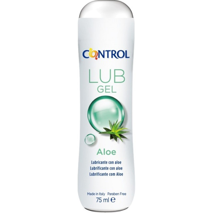 Gel lubrificante a base acquosa Control Lub Gel Aloe