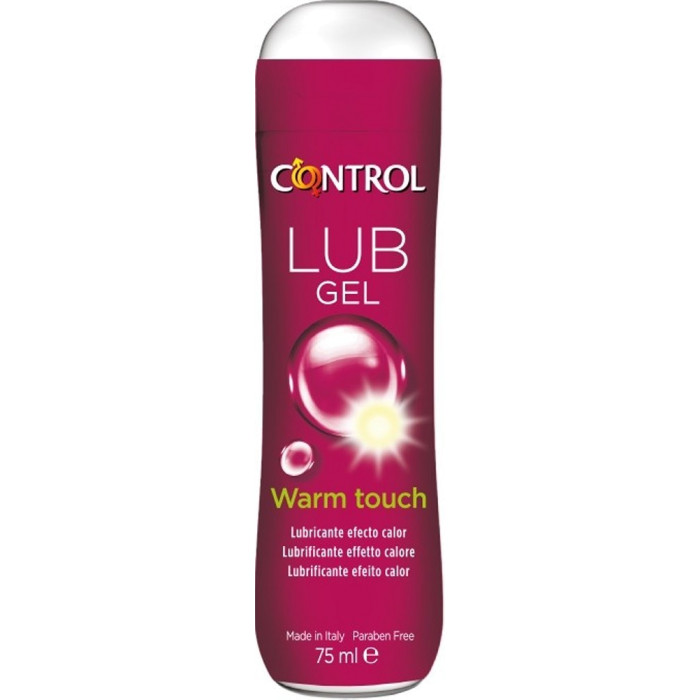 Gel lubrificante effetto calore Control Lub Gel Warm Touch