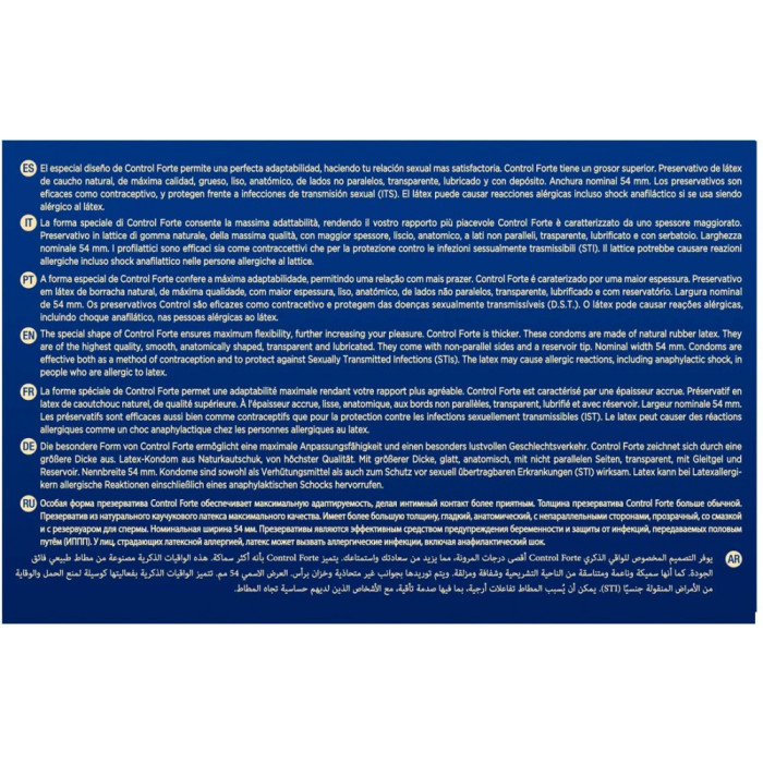 Control forte 144 pezzi