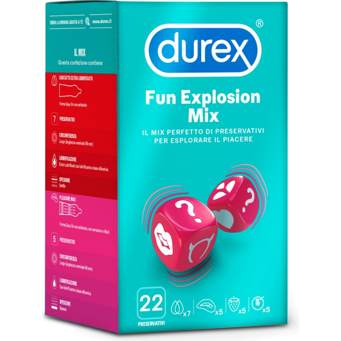 Preservativi misti Fun Explosion Durex