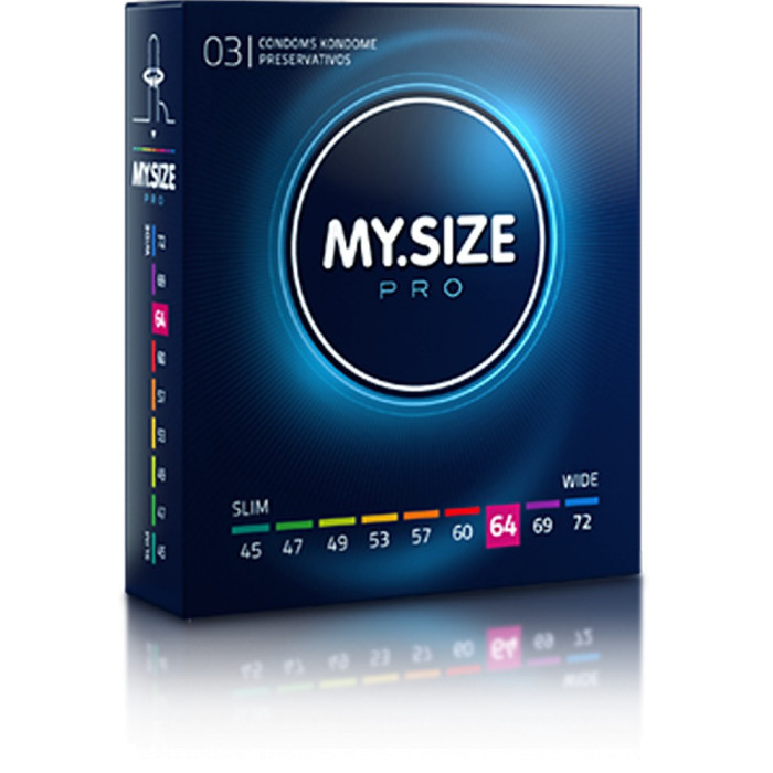 MY.SIZE preservativi 64mm - 3 pezzi