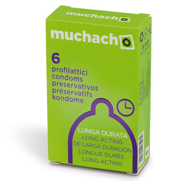 Muchacho Long Acting - preservativi ritardanti 6 pezzi