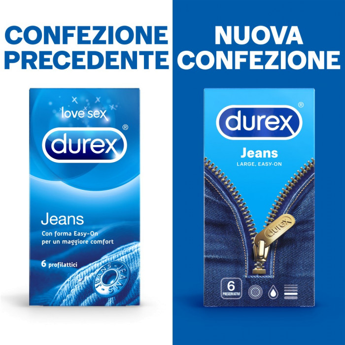 Durex Jeans - preservativi classici 6 pezzi