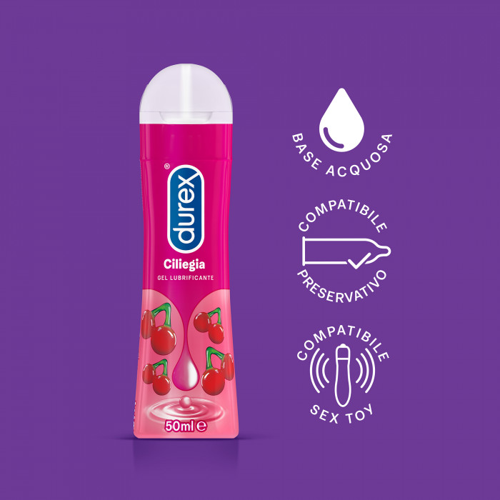 Durex Very Cherry Lubrificante Aromatizzato alla Ciliegia