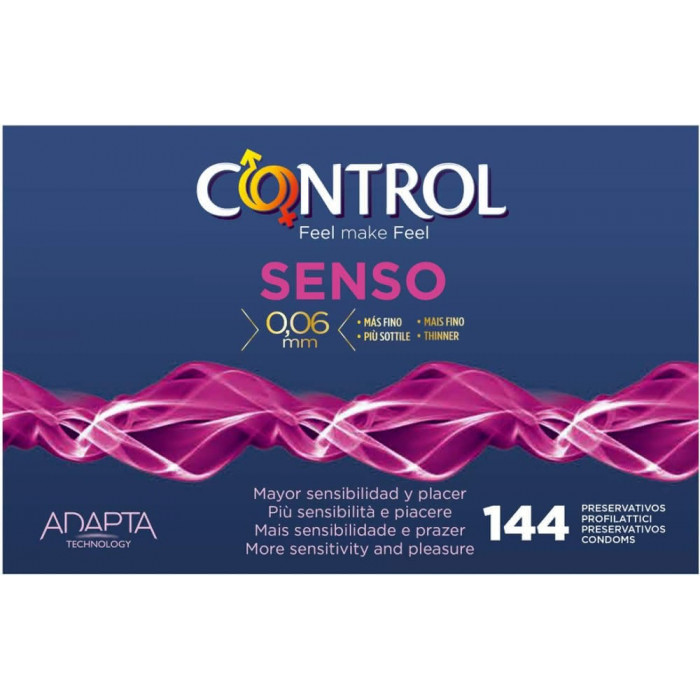 Control Senso 144 pz - preservativi sottili
