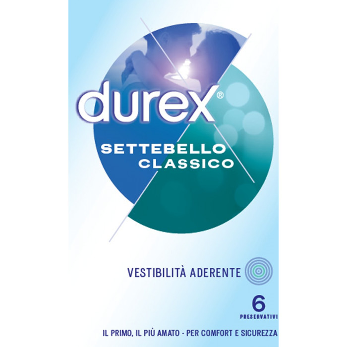 Durex Settebello - preservativo classico 6 pezzi