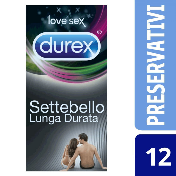 Preservativi ritardanti Settebello Lunga Durata Durex