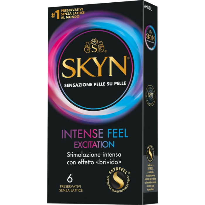 Skyn Intense Feel Excitation - preservativi stimolanti