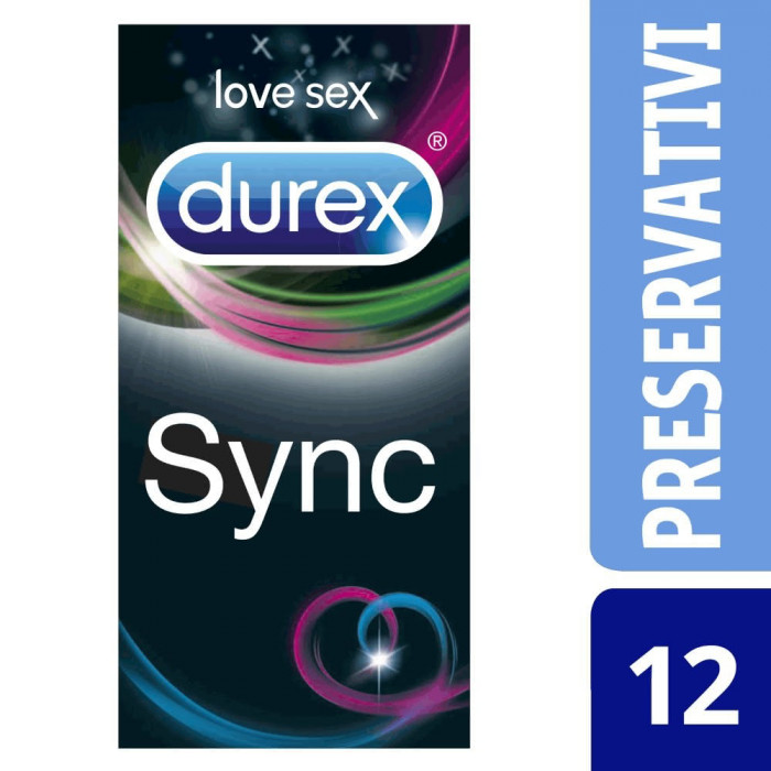Durex Sync Orgasmic - preservativi ritardanti & stimolanti