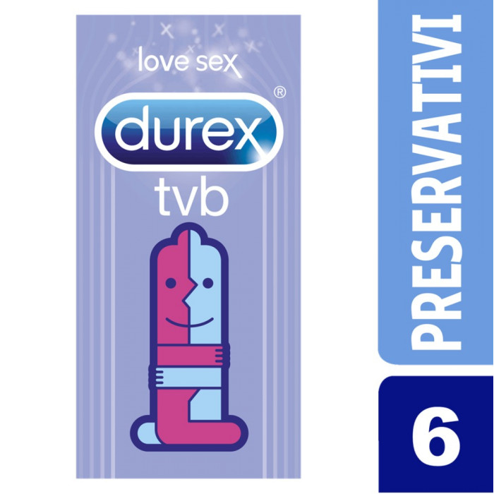 Durex TVB - preservativi classici 6 pezzi