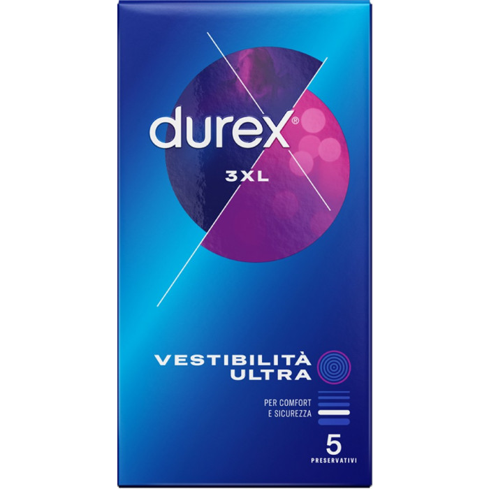 Profilattici ultra large Durex 3XL all'ingrosso